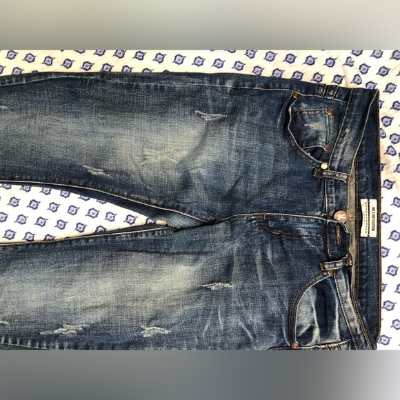 ONE X ONETEASPOON  Size 29   2% Spandex Hoodlums bowed leg - Picture 3 of 10